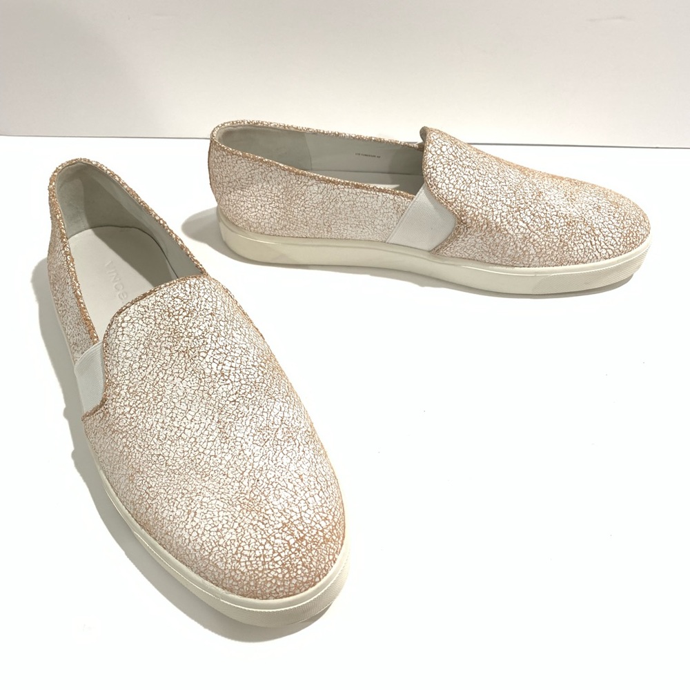 Vince Women’s Leather Slip On Blaire Sneakers